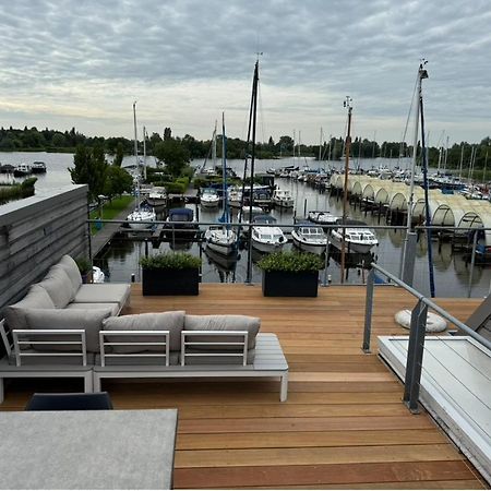 Villa The Boathouse With Boat Aalsmeer Exterior foto