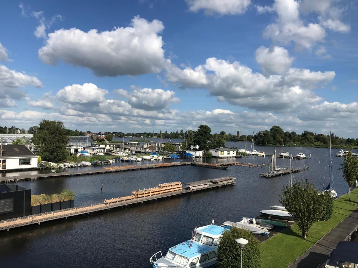 Villa The Boathouse With Boat Aalsmeer Exterior foto
